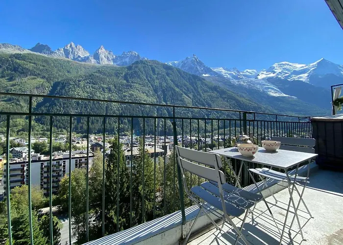 Superbe Pour 4, Balcon, Vue Mont Blanc - Fr-1-343-209 Lägenhet